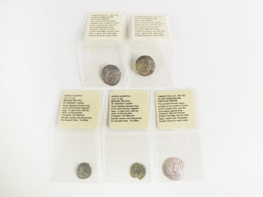 5 Ancient Coins