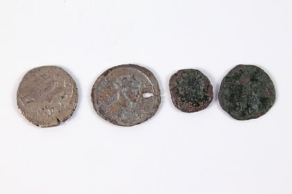 4 Ancient Coins