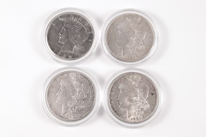 Group of Morgan/Peace Silver Dollars