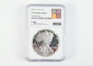 2001 Silver Eagle Proof $1
