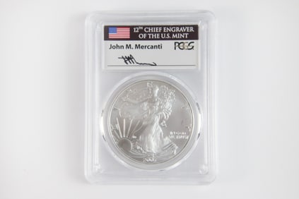 2007 Silver Eagle $1