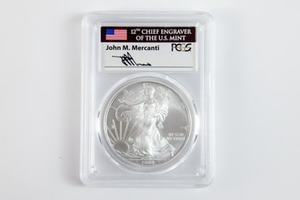 2009 Silver Eagle $1
