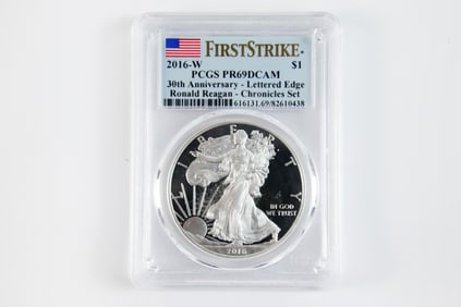 2016 W 30th Anniversary Proof Silver Eagle $1