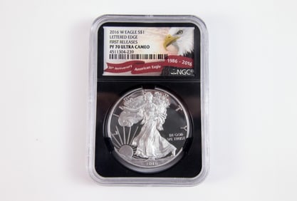 2016 W Proof Silver Eagle $1