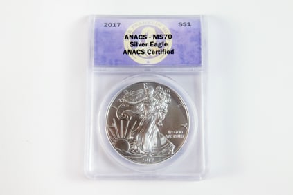2017 Silver Eagle $1