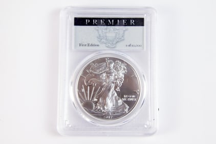 2017 Silver Eagle $1
