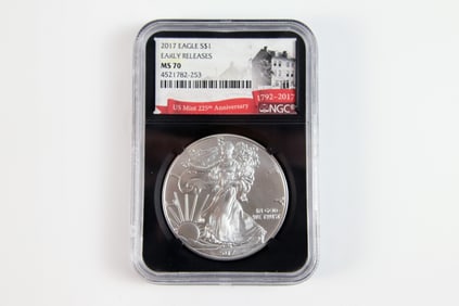 2017 Early Release Silver Eagle $1