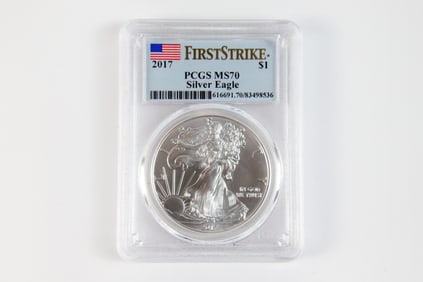 2017 First Strike Silver Eagle $1
