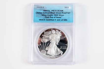 2019 S Proof Silver Eagle $1
