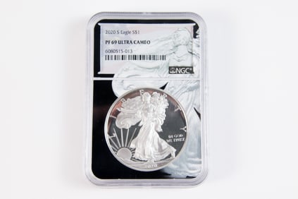 2020 S Proof Silver Eagle $1