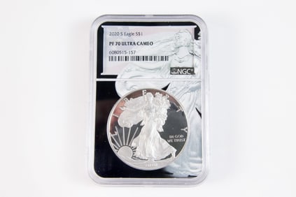 2020 S Proof Silver Eagle $1
