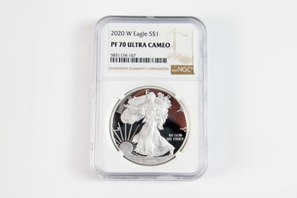 2020 W Proof Silver Eagle $1