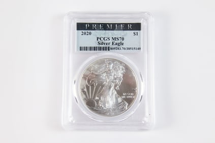 2020 Silver Eagle $1