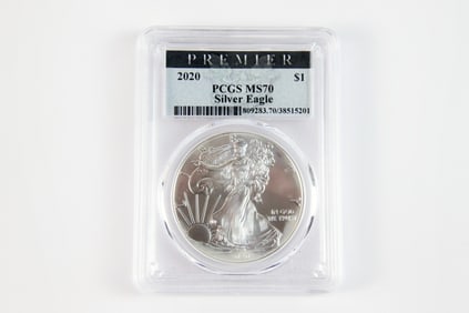 2020 Silver Eagle $1