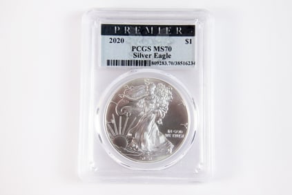 2020 Silver Eagle $1