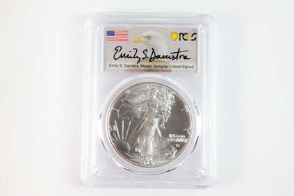 2021 First Strike Eagle Landing Silver Eagle $1