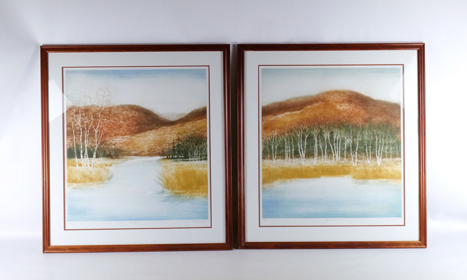 Lot of 2 Lithographs by Harvey W. Kidder
