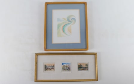 Lot of 2 Pieces of Art