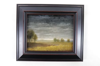 Oil on Board - Impressionist Painting