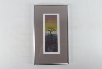 Lithograph Tree V