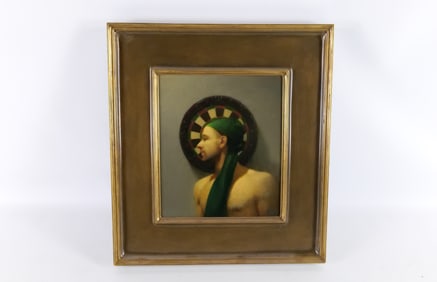 Oil on Wood Panel