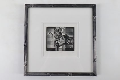 Abstract Etching by Carol Wax