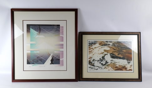 Lot of 2 Lithographs