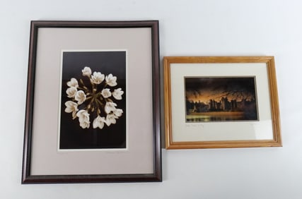 Lot of 2 Framed Photographs
