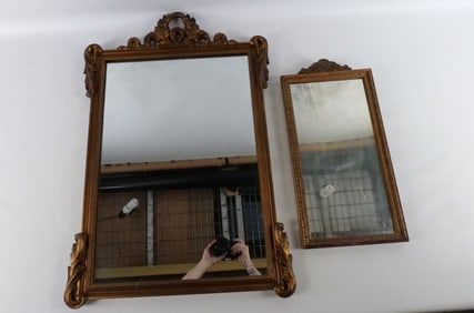 Lot of 2 Decorative Mirrors