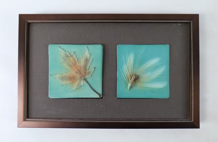 Framed Arts and Crafts Tile