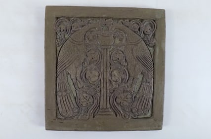 Oversized Arts and Crafts Tile