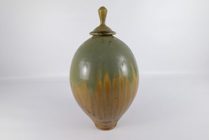 Webster Studio Art Pottery Covered Urn