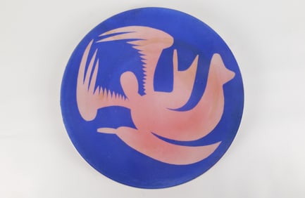 Waylande Gregory Studio Art Pottery Decorative Plate