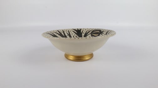 Waylande Gregory Studio Art Pottery Matte Bowl