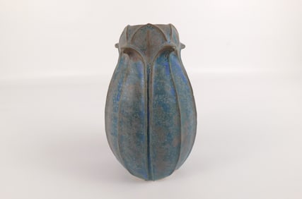 Jemerick Studio Art Pottery Tall Vase