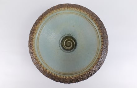 Richard Aerni Studio Art Pottery Center Bowl