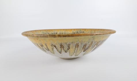 A. Ditt Studio Art Pottery Center Bowl