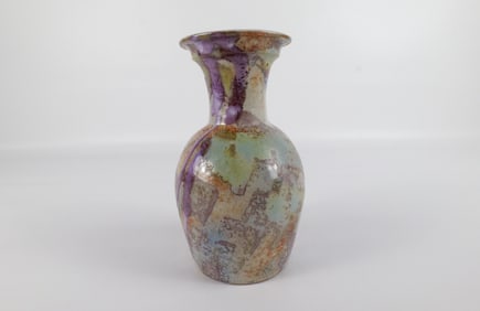 Artist Signed Studio Art Pottery Vase