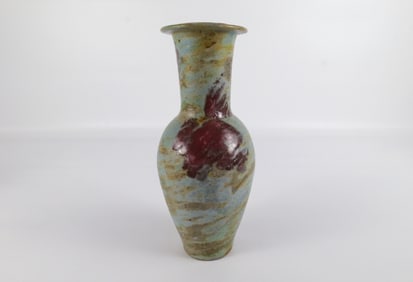 Artist Signed Studio Art Pottery Vase