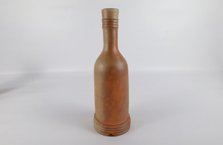 Matt Kelleher Studio Art Pottery Bottle Form Vase