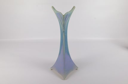 Newman Ceramic Works Studio Art Pottery Fris Vase
