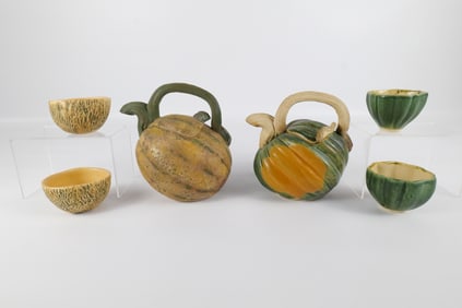 Mixed Lot of Artist Signed Studio Art Pottery Pieces.