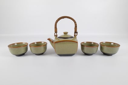 Asian Pottery Tea Set
