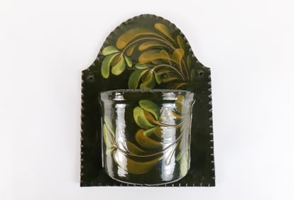 Eldreth Pottery Studio Art Pottery Wall Pocket/Vase