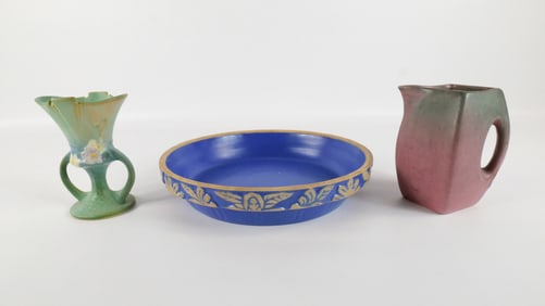 Lot of 3 Pieces of American Pottery