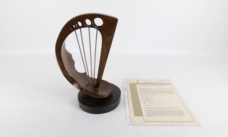 Modernist Bronze Sculpture by Charles Strain