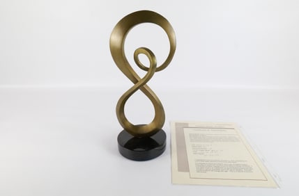 Modernist Bronze Sculpture by Charles Strain