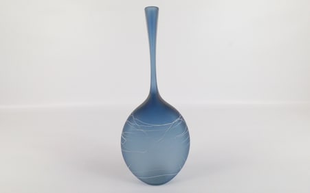 David Royce Art Glass Bud Vase