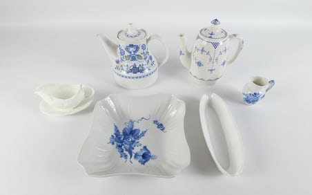 Lot of European and Danish Porcelain