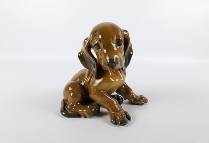 Rosenthal Dachshund Puppy Figurine